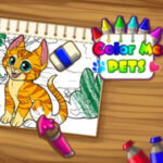 Color Me Pets: Animais de Estimação para Colorir