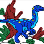 Coloração de Dinossauros Online