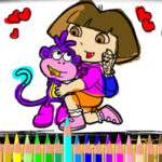 Pintar Com Dora e Boots