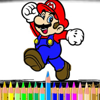 Desenhos de Super Mario para colorir, jogos de pintar e imprimir