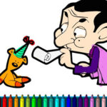 Colorir Mr Bean