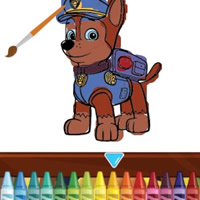 Colorir PAW Patrol em COQUINHOS