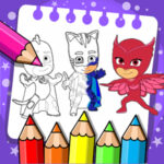 Colorir PJ Masks / Heróis de Pijama