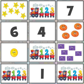 jogo de contar objetos até 10 para crianças