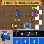 FOUR-WHEEL FRACAS: Corrida de Equações de primeiro grau – Arcademics