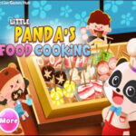 Cozinhando no Restaurante com Baby Panda