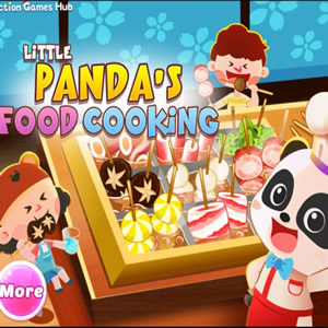 Cozinhando no Restaurante com Baby Panda