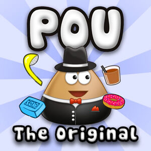 Pou - brincando com pou jogo do carro 