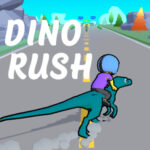 Dino Rush: Corrida de Dinossauros