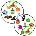 DOBBLE HALLOWEEN: encontrar a imagem comum
