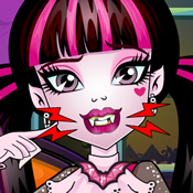 Vestir a Barbie do Monster High em COQUINHOS