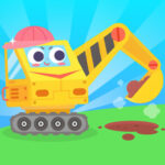 DUDU: Trabalhos com Escavadeira para Crianças