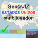 GeoQUIZ ESTADOS UNIDOS Geografia Multijogador