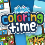 HELLOKIDS COLORING TIME: Colorir e Criar