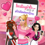 Instagirls no dia de São Valentim