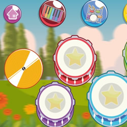 Jogos de música para bebés e crianças : descubra os instrumentos