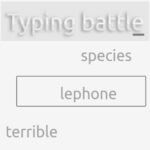TYPING BATLLE: Batalha de Teclado