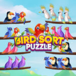 BIRD SORT: Agrupar e Ordenar as Aves