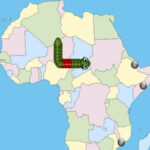 Cobra Mapa da África