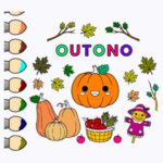 Desenhos para Colorir de OUTONO