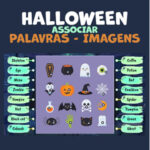 Associar PALAVRAS – IMAGENS no Halloween