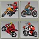 Memória de Motocicletas Iguais