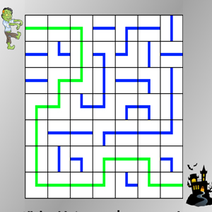 Jogo de puzzle labirinto para crianças. contorne o labirinto do círculo ou  o jogo do labirinto com a minhoca.