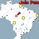 Mapa do Brasil com Capitais