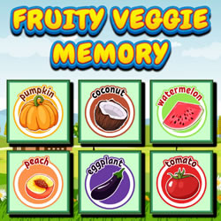 Memory de Frutas em COQUINHOS