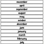 Meses em Inglês