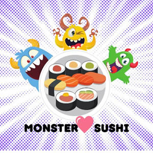 MONSTER SUSHI: Jogo de Memória em COQUINHOS