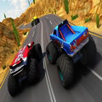 Colorir Monster Truck em COQUINHOS