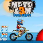 Moto X3M: Festa da piscina