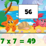 Puzzle de Multiplicação de Verão