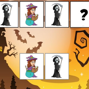 Pintar Desenhos de Halloween Online em COQUINHOS