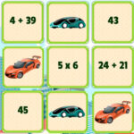 Pares de carros matemáticos