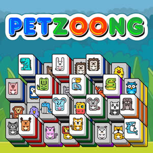 Petzoong: Pet Mahjong jogo de puzzle quebra-cabeças