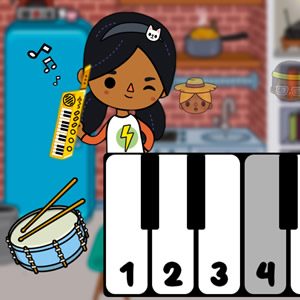 Jogo da Memória Musical - Piano Teclas - Jogos Musicais