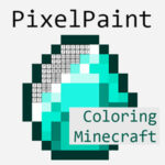 PIXELPAINT Minecraft Colorir por Números