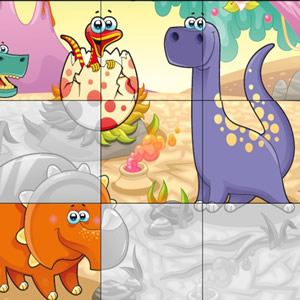 Puzzles de Dinossauro Online em COQUINHOS