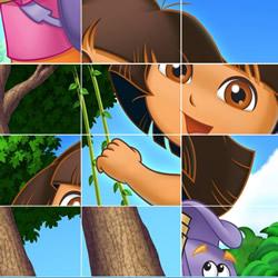Quebra-cabeças Online de Dora em COQUINHOS