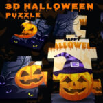 QUEBRA-CABEÇA 3D de Halloween