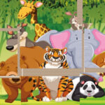 Quebra-cabeças de Animais para Criançinhas