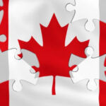 Quebra-cabeças da Bandeira do Canadá