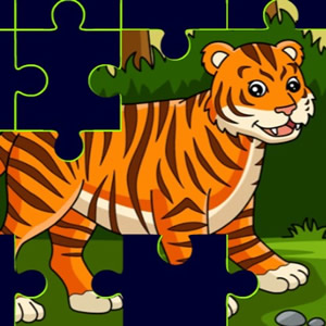 Jogo educativo grátis: quebra-cabeça de animais para imprimir e