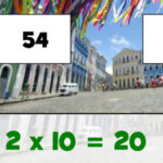 Quebra-cabeça de Multiplicação do Brasil