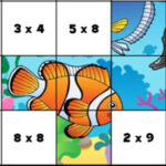 Quebra-cabeças de Tabelas de Multiplicação