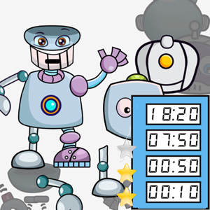 Robô pega letras - Jogos Educativos 
