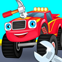 Corrida de carros Monster Truck para 2 jogadores em COQUINHOS