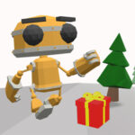 Robot Rush: Correr com o robô no Natal